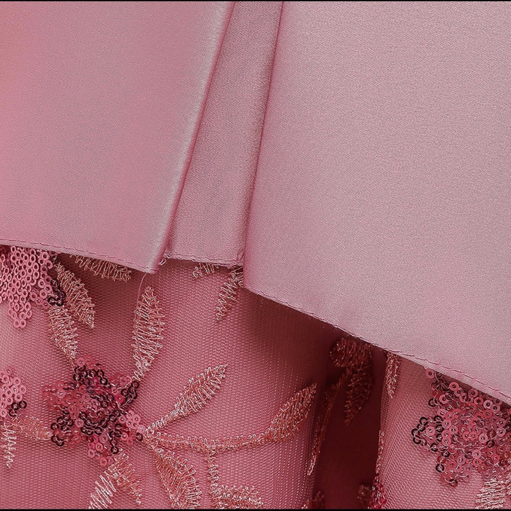 Luxury Embroidered Floral wedding birthday dress - Picture 6 of 13